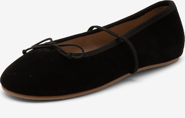 Ballerina 'Palma' di BISGAARD in nero: frontale