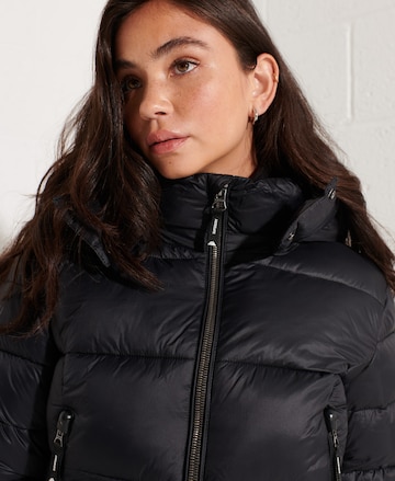 Superdry Winterjacke 'Fuji' in Schwarz