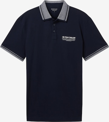 TOM TAILOR Shirt in Blauw: voorkant