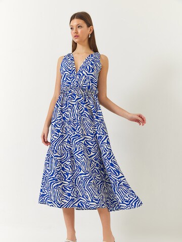 Bianco Lucci Jurk in Blauw