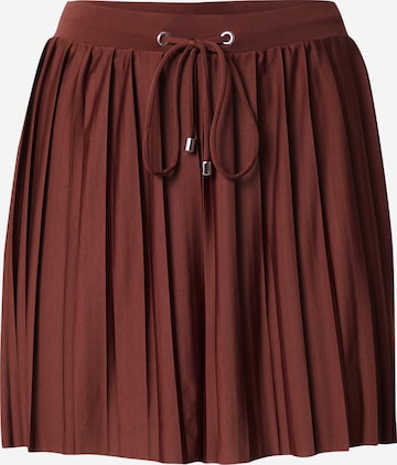 ABOUT YOU Pants 'Camilla' in Brown: front