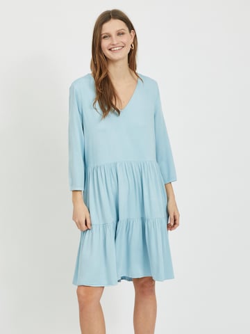 VILA - Vestido 'Fanza' en azul: frente