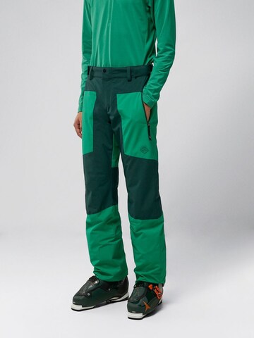 J.Lindeberg Normalny krój Spodnie sportowe 'Clarke' w kolorze zielony: przód