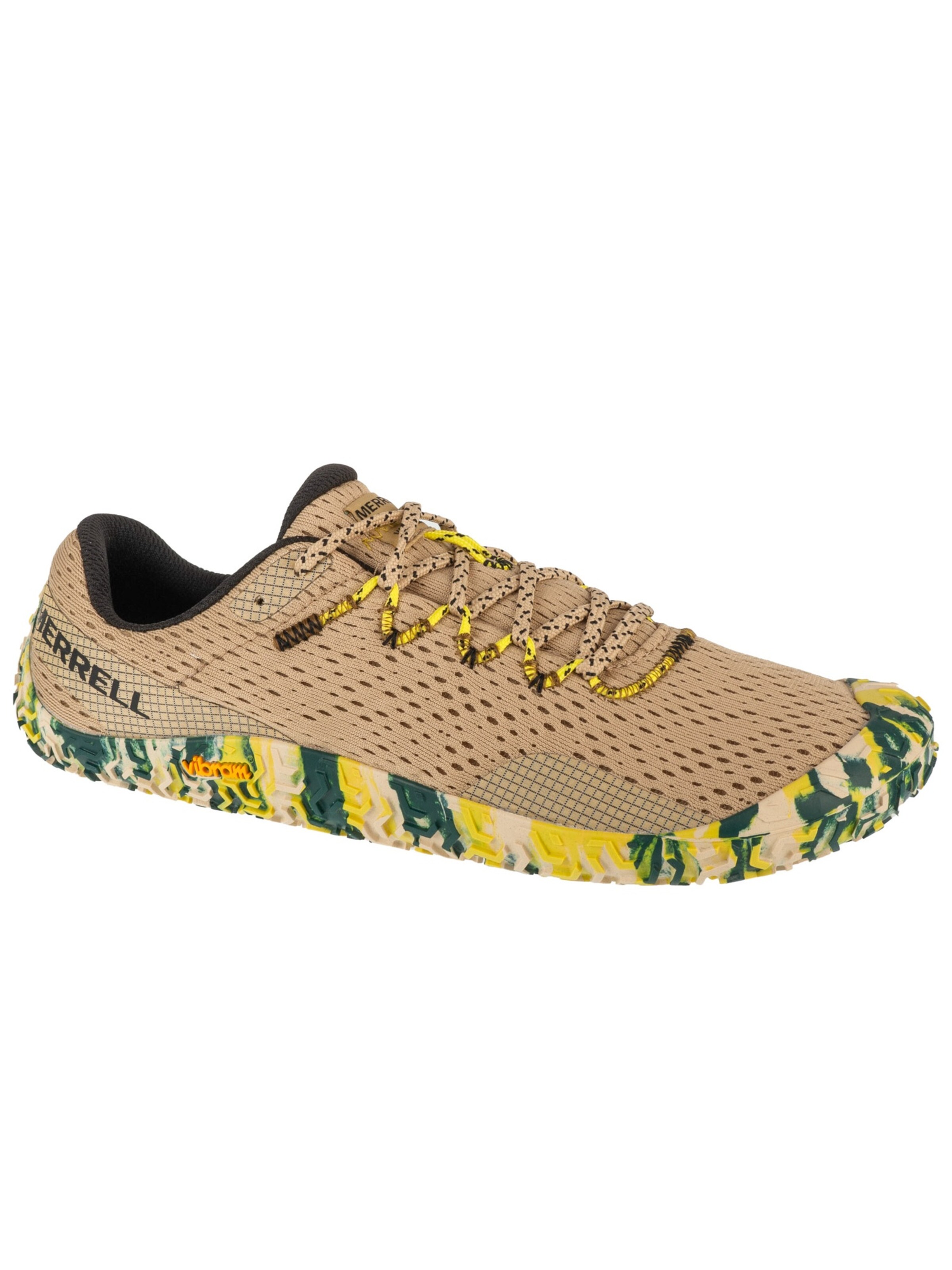 MERRELL Running Shoes 'Merrell Vapor Glove 6' in Beige: front