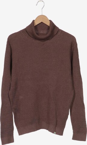 HempAge Sweater & Cardigan in M in Brown: front