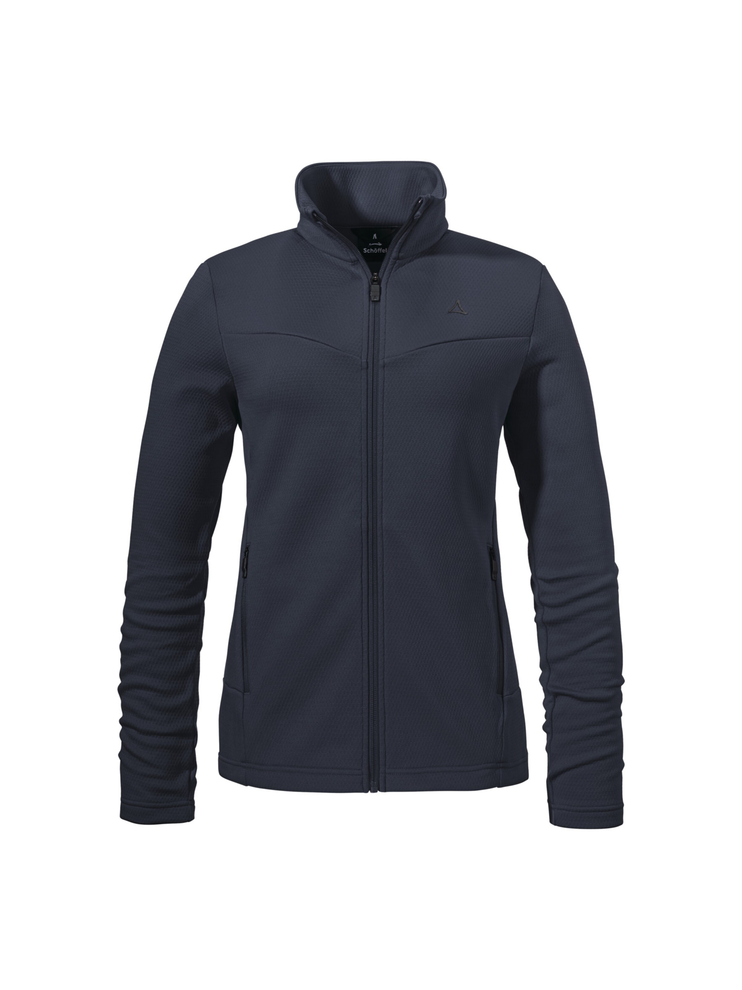 Schöffel Functionele fleece jas 'Pine' in Blauw: voorkant