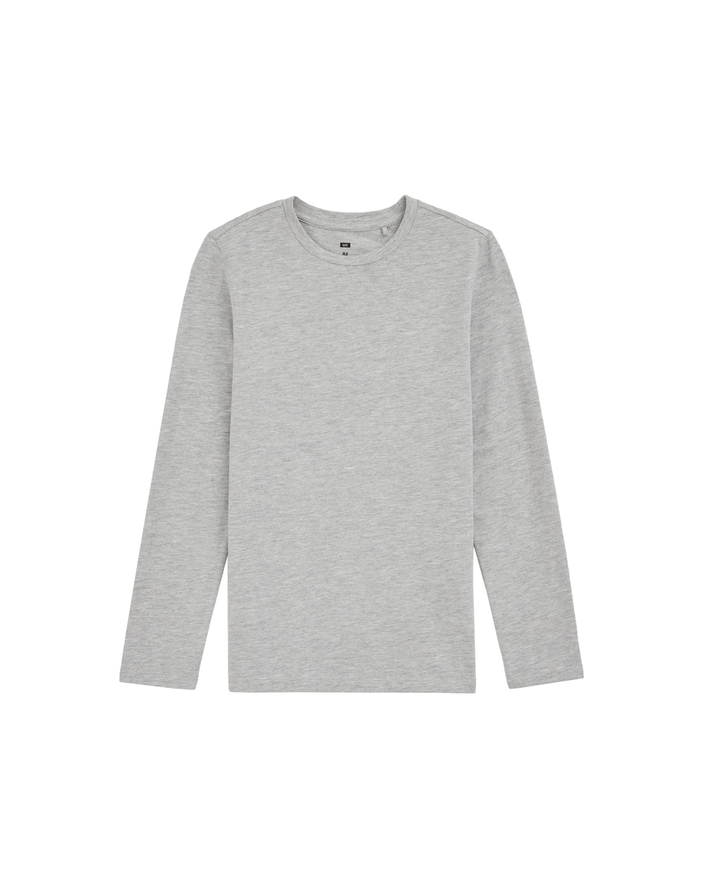 WE Fashion Tričko - Sivá: predná strana