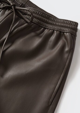 MANGO Normální Kalhoty 'Apple' – hnědá