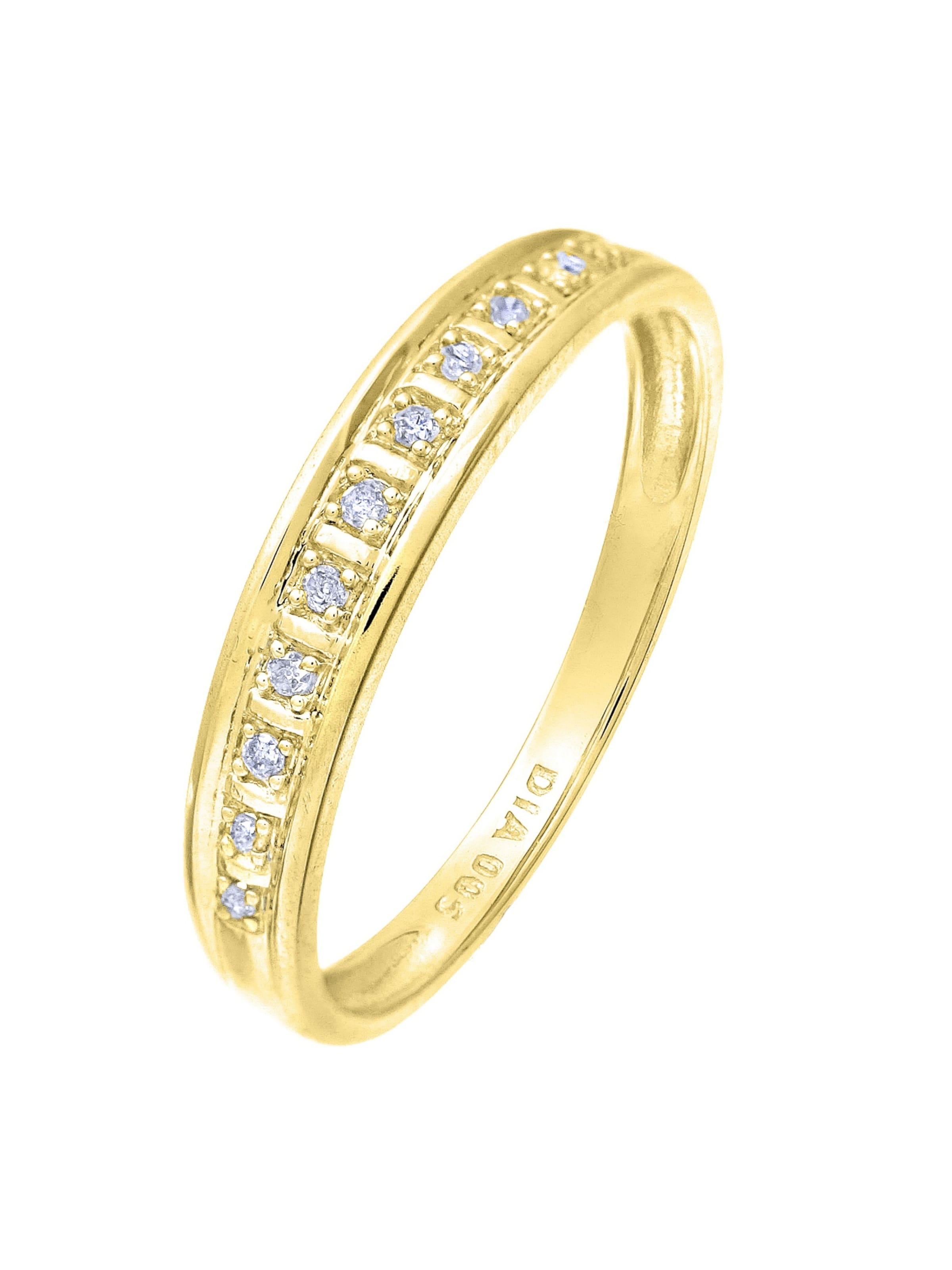 DIAMANT LETERNEL Ring in Gold: front