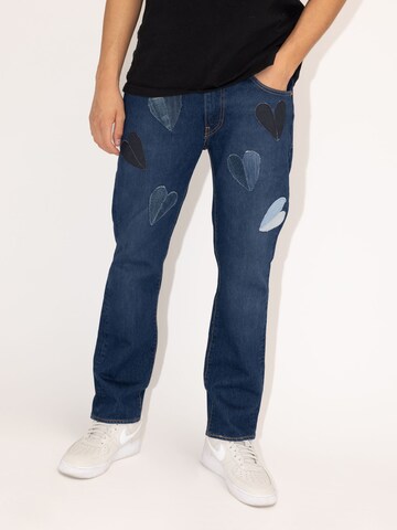 Levi's® Upcycling Regular Jeans 'Kelvyn Colt Design 511' in Blau: predná strana