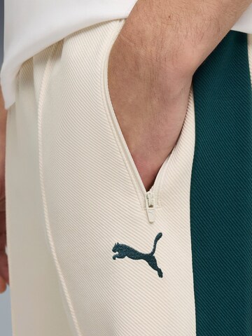 PUMA Regular Sporthose 'T7' in Beige