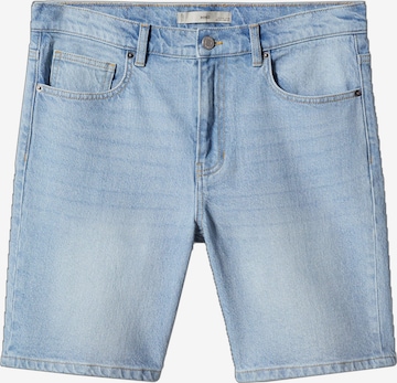 MANGO MAN Regular Jeans 'JAROD' in Blauw: voorkant