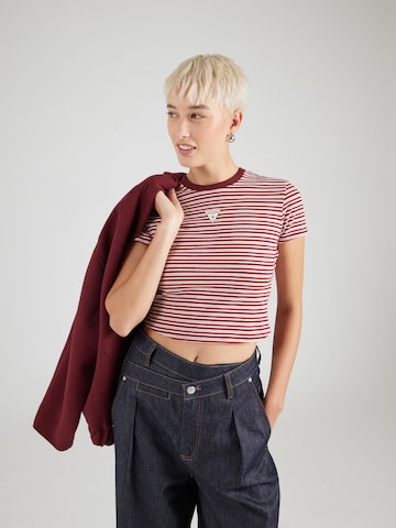 GUESS - Camisa 'Go Core' em roxo: frente