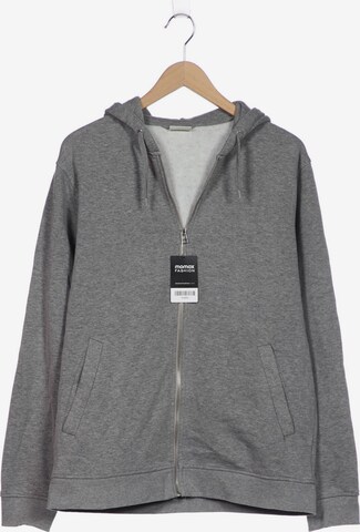 WEEKDAY Sweatshirt & Zip-Up Hoodie in L in Grey: front