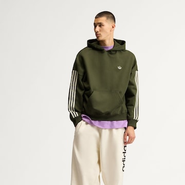 ADIDAS ORIGINALSSweater majica - zelena boja: prednji dio