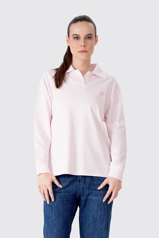 UNIQVIBE Shirt in Roze: voorkant