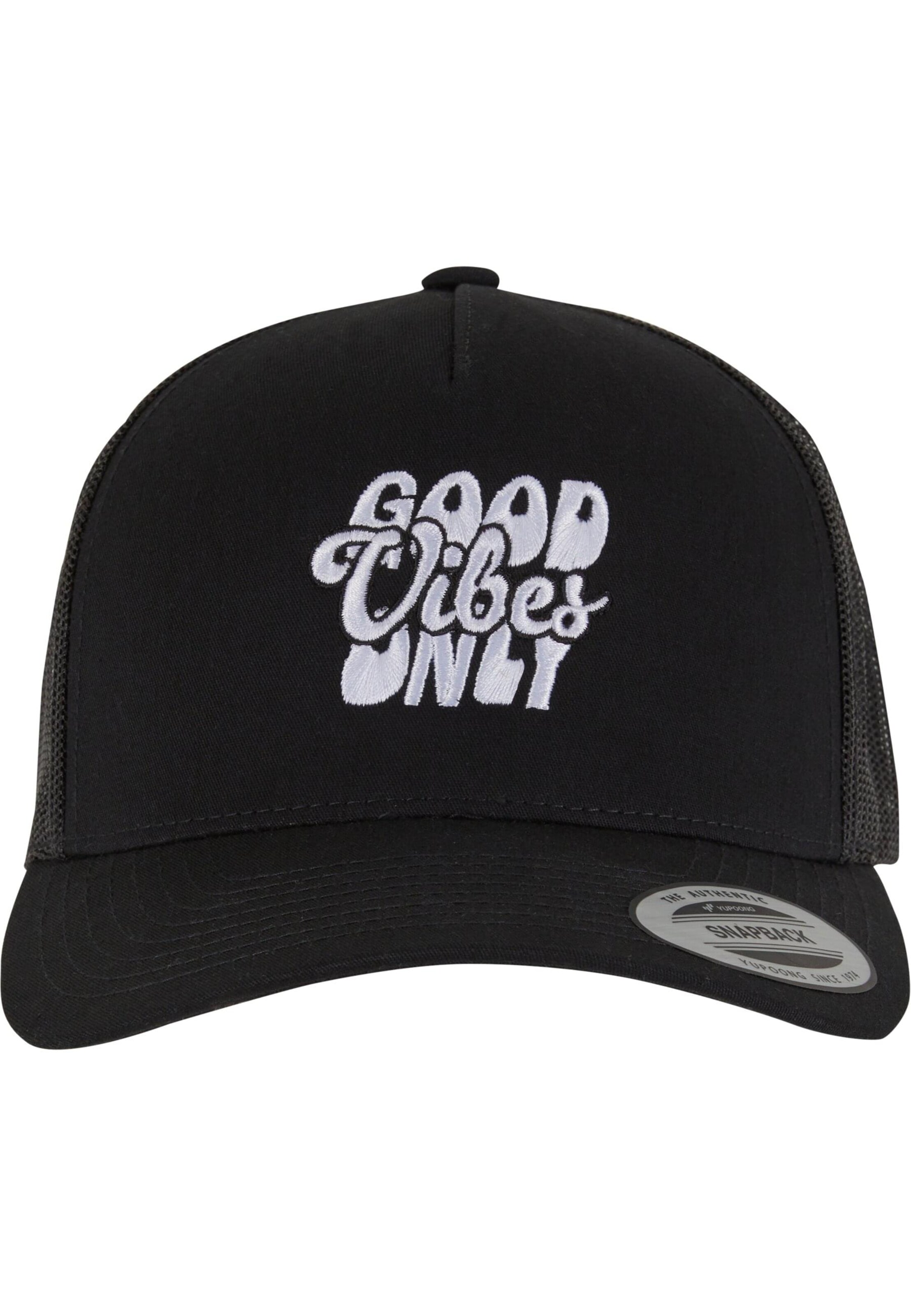 Casquette 'Good Vibes Only ' Mister Tee en noir