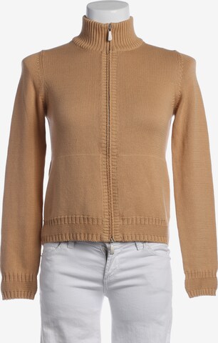 Malo Pullover / Strickjacke XXS in Braun: Vorderseite