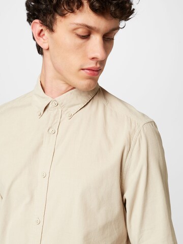 Only & Sons - Regular Fit Camisa 'DAY' em bege