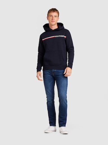 TOMMY HILFIGER Sweatshirt in Blau