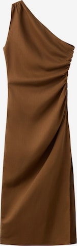 MANGO Kleid 'Naty' in Braun: Vorderseite