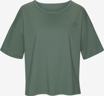 Pižaminiai marškinėliai iš Copenhagen Studios, spalva – grafito / tamsiai žalia, Prekių apžvalga