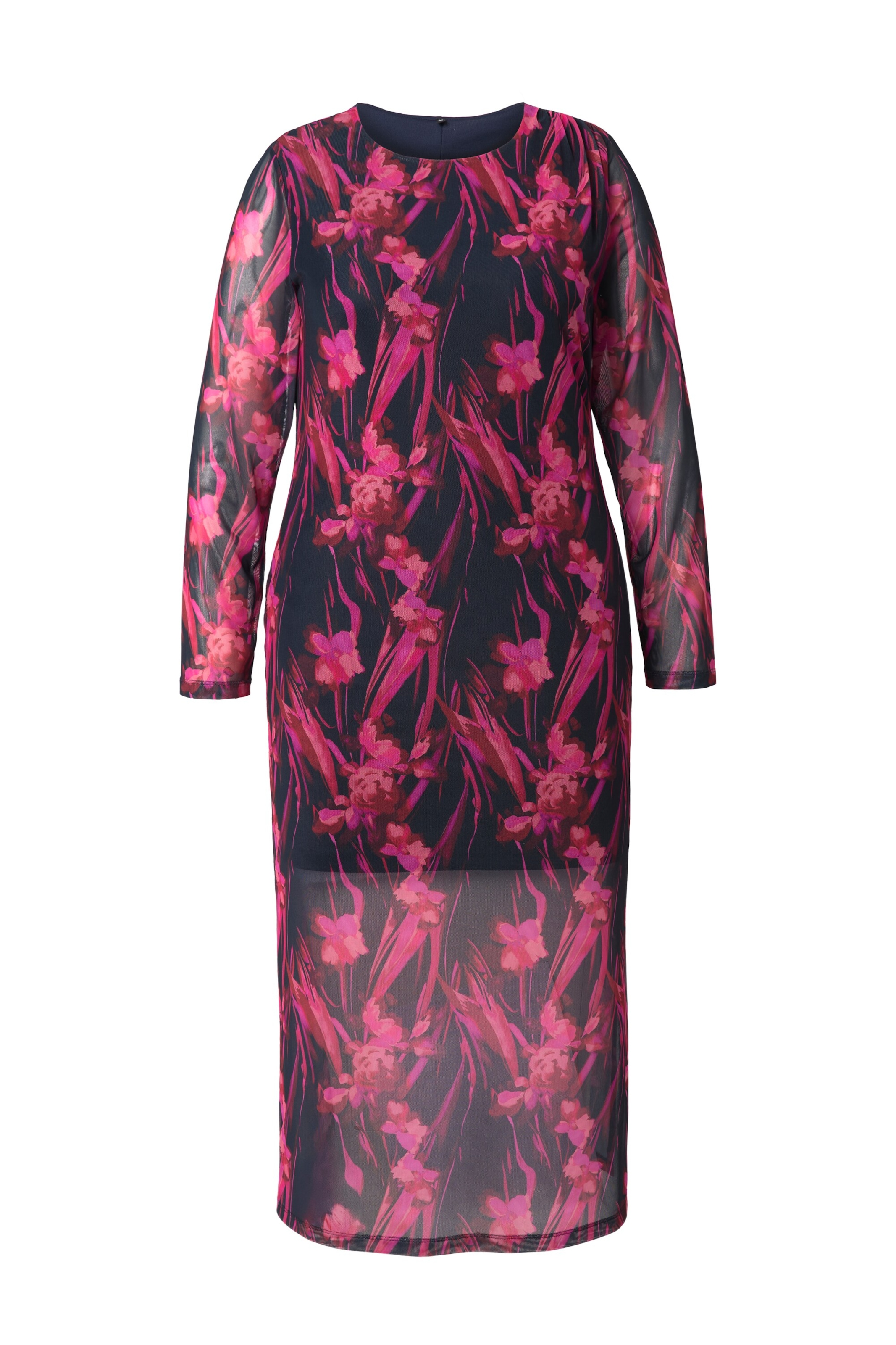Robe Ulla Popken en rose : devant