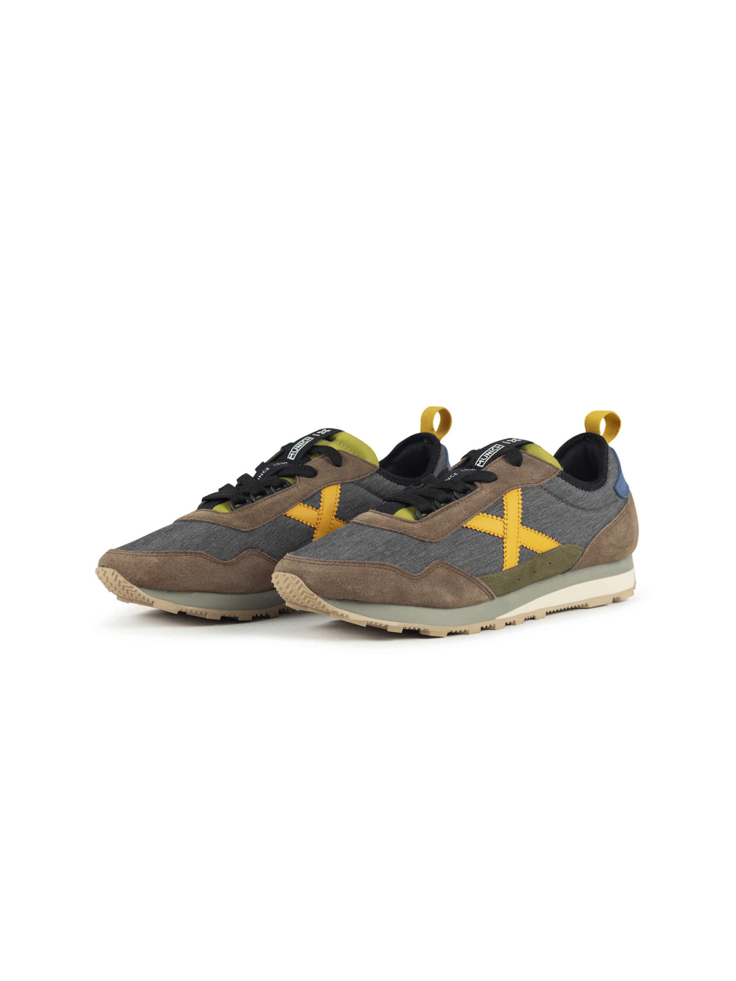 MUNICH Platform trainers 'Um' in Brown