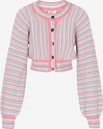 IZIA - Casaco de malha em azul: frente