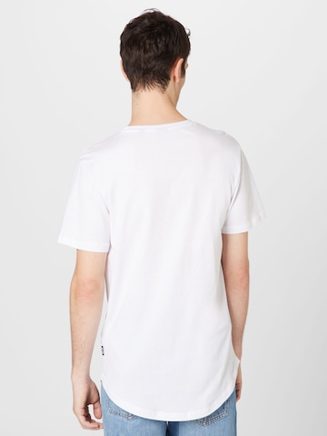 T-Shirt 'MATT LONGY' Only & Sons en blanc