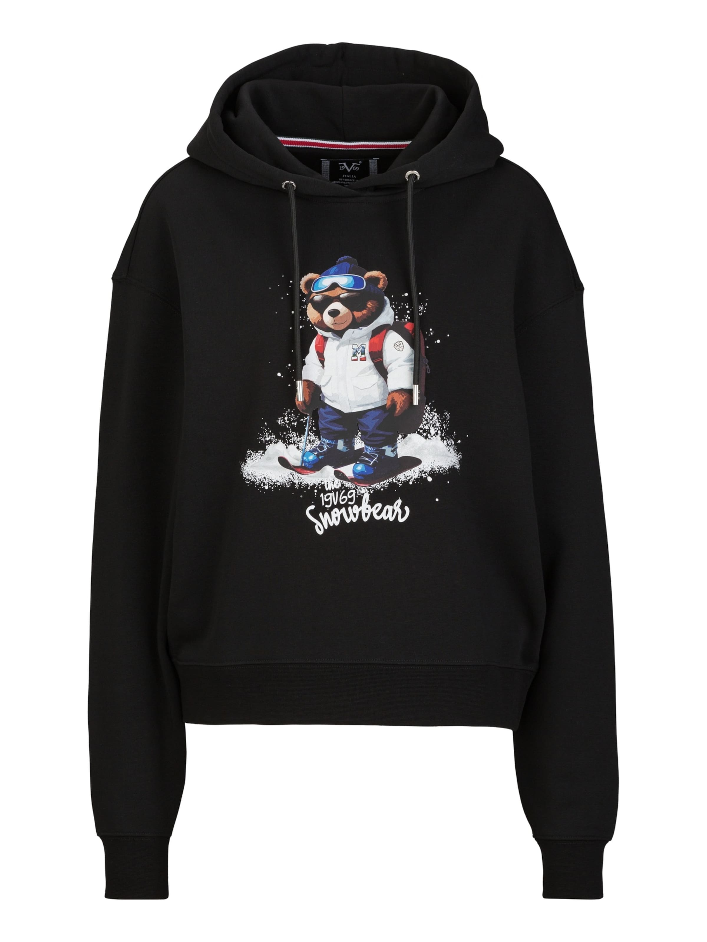Sweat-shirt 'Kara Wintergames' 19V69 ITALIA en noir : devant