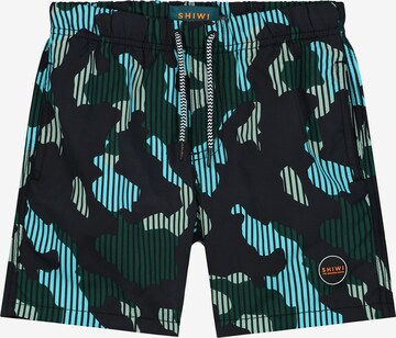 Regular Shorts de bain Shiwi en vert : devant