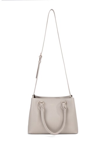 Borsa a mano 'Borsa a Mano Donna Vegan Leather con Tracolla Rimovibile - Diana&Co' di Diana&Co. in beige