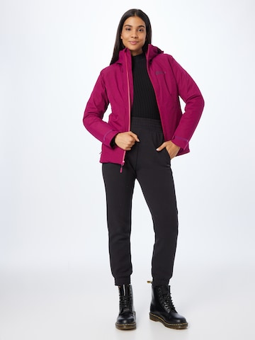 JACK WOLFSKIN Outdoorjacke in Lila