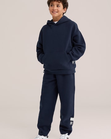 WE Fashion Vat Broek in Blauw: voorkant