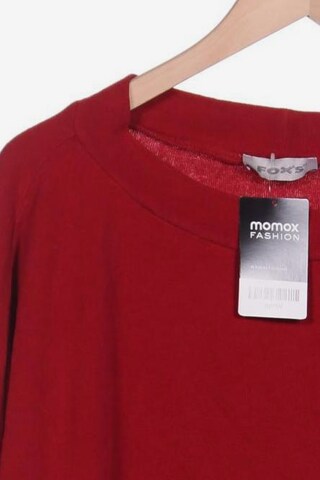 FOX’S Sweatshirt & Zip-Up Hoodie in M in Red