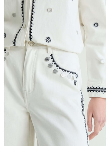 Scalpers Loosefit Farmer 'Emb Candy' - bézs