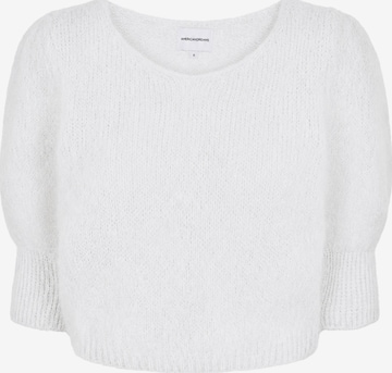 Pullover 'Koa' di americandreams in bianco: frontale