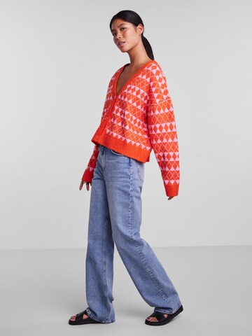 PIECES Cardigan 'Naomi' i orange