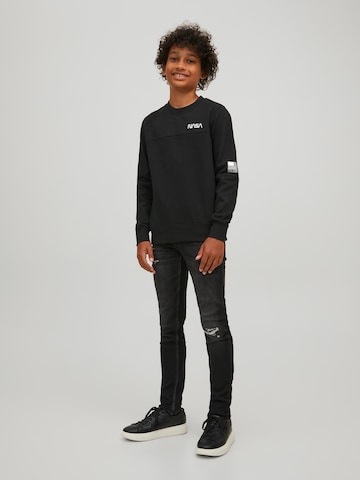 Jack & Jones Junior Tréning póló 'Nasa' - fekete