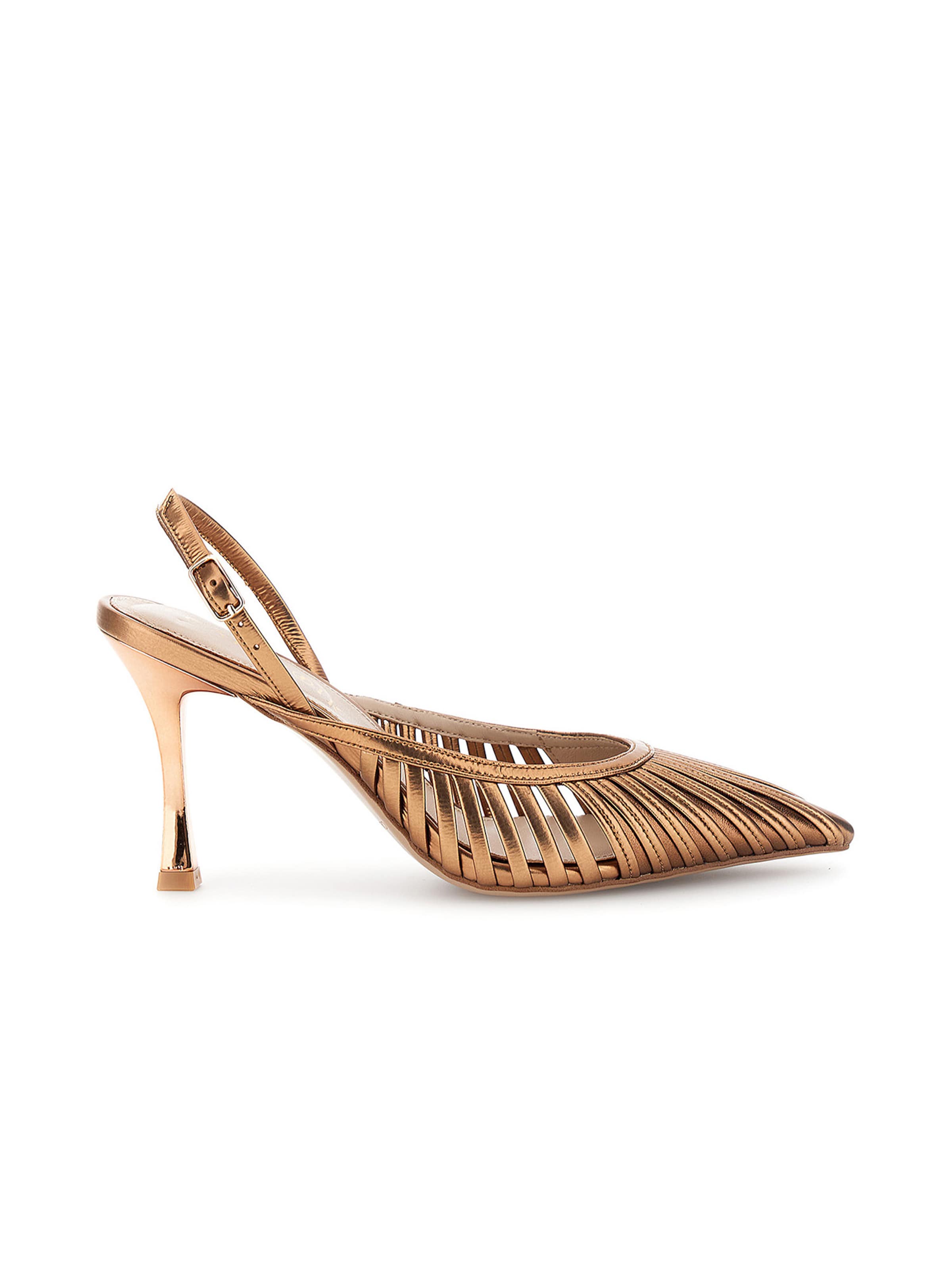 CAFè NOIR Slingback pumps in Brown