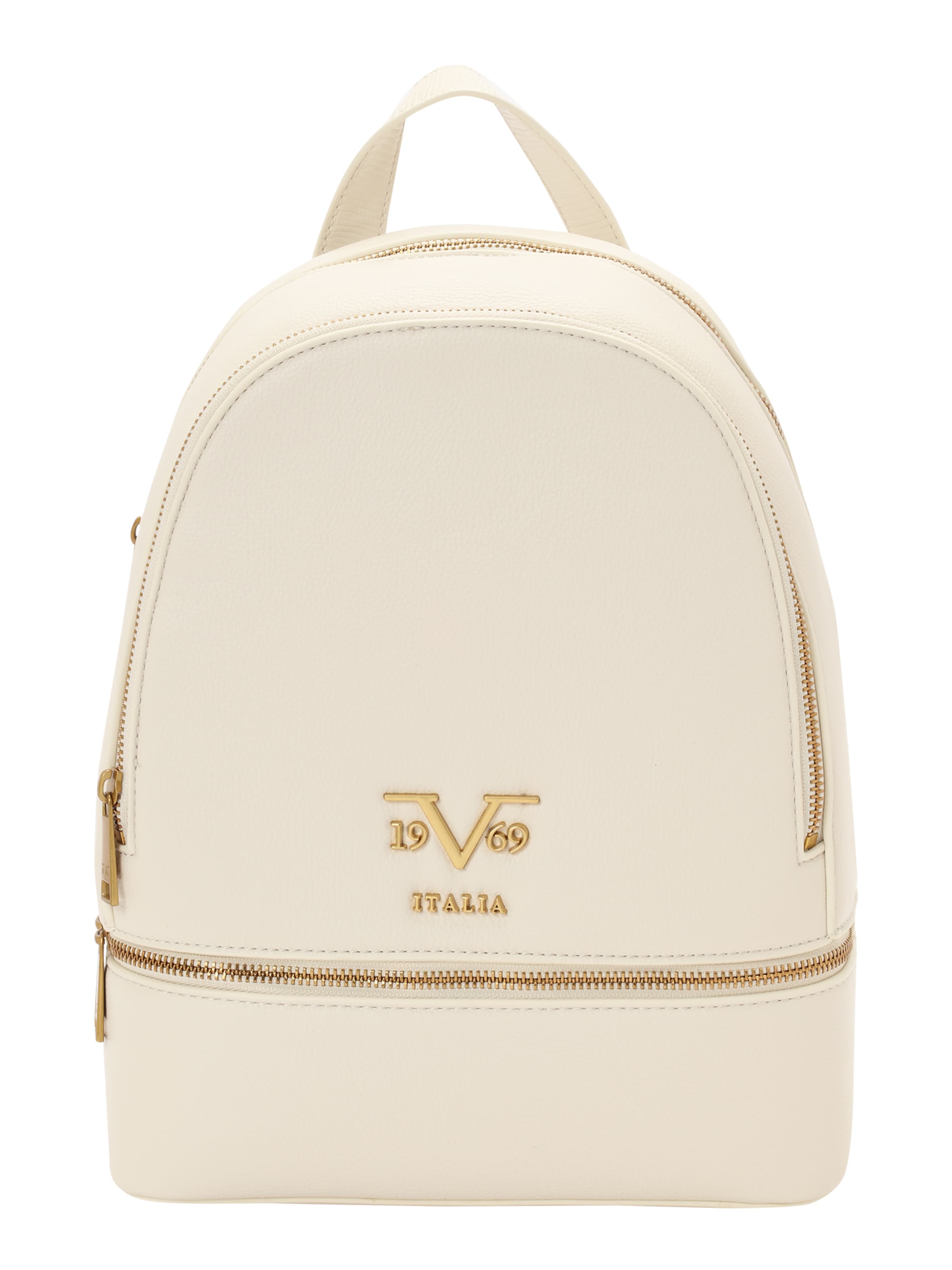 19V69 ITALIA Seljakott 'Robi', värv valge: eest vaates