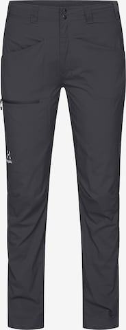 Haglöfs Regular Outdoor Pants 'Lite Standard' in Grey: front