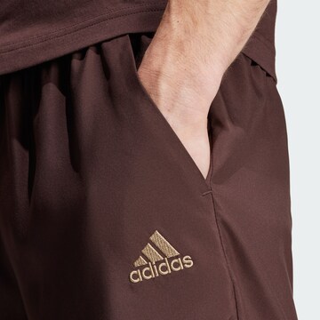 ADIDAS SPORTSWEAR Regular Sports trousers 'Essentials Chelsea' in Brown