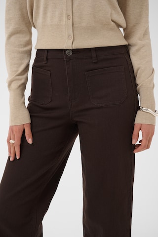 Kaffe Regular Jeans 'KABrook' in Brown