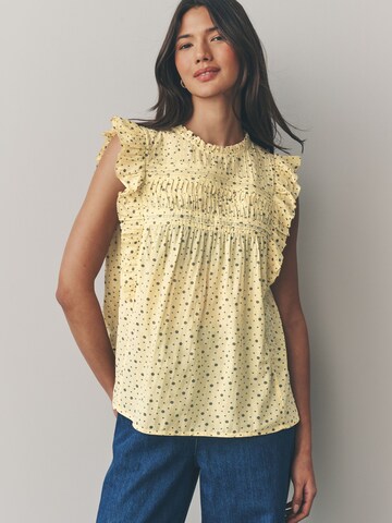 Next Bluse in Gelb: Vorderseite