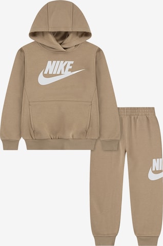 Nike Sportswear Костюм для бега 'CLUB FLEECE' в Бежевый: спереди