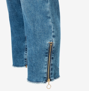 MAC Skinny Jeans in Blau