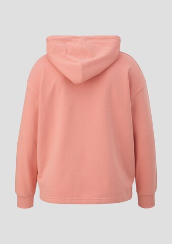 Sweat-shirt QS en orange