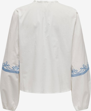 Camicia da donna 'NEW MONICA' di ONLY in bianco